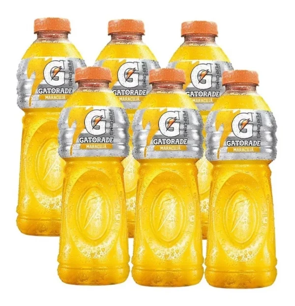 Garrafa Isotônico Maracujá 500ml Com 6 Unidades Gatorade
